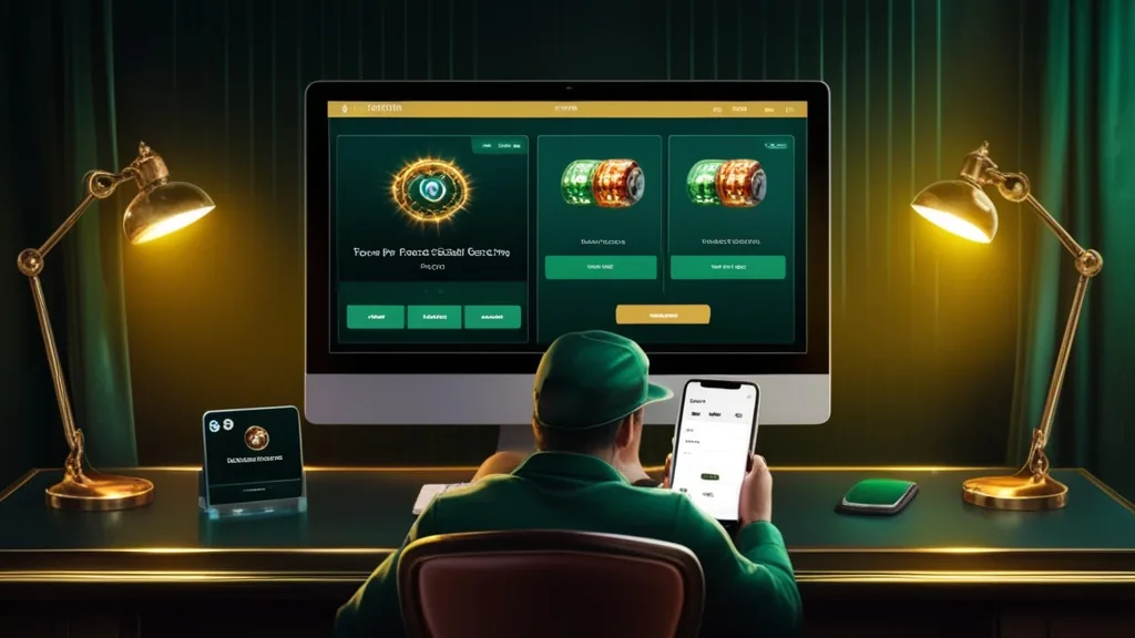 An existing player logging in with a phone verification code.